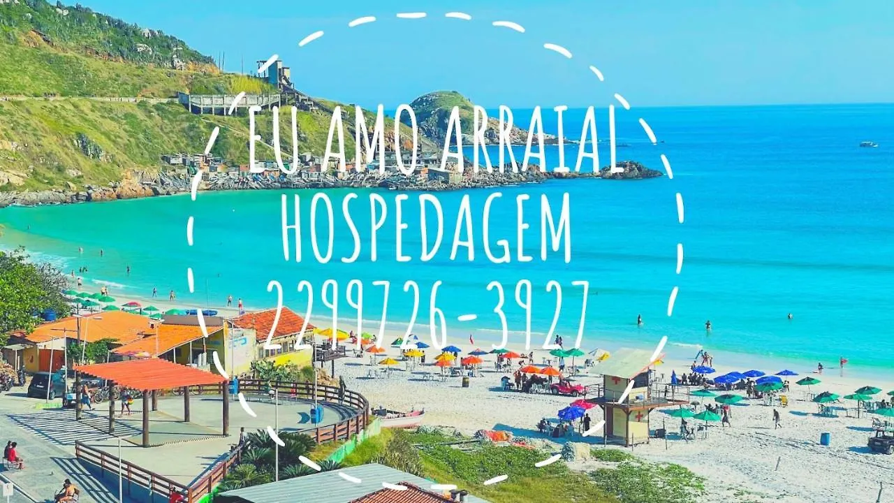 Cobertura Vista Mar Praia Grande Ate 10 Pessoas Arraial do Cabo Apartment